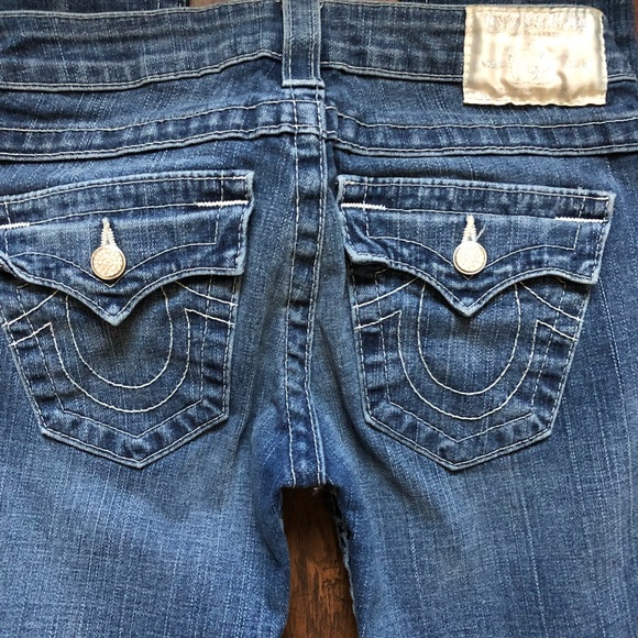 True Religion Glitz & Glam Jodie crystal jeans 25 - Picture 6 of 8